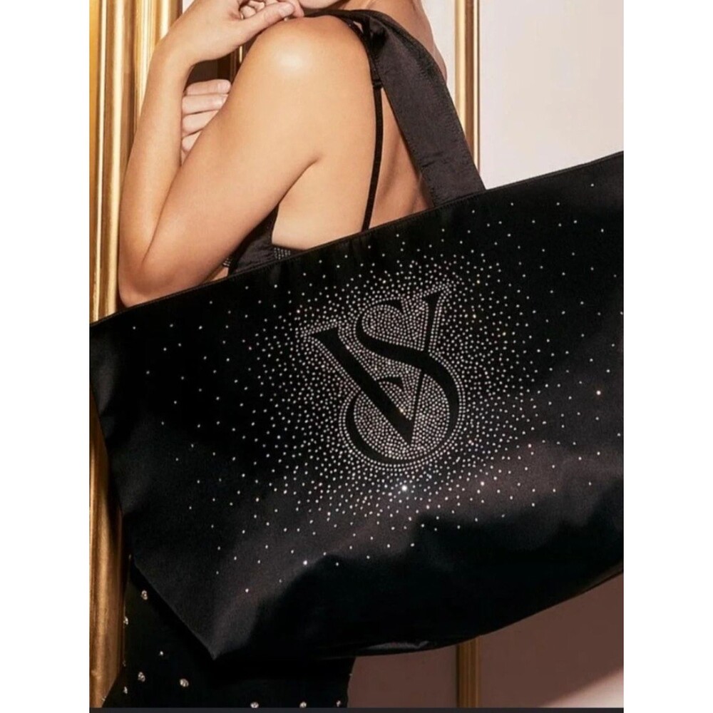 Victoria's Secret Black Tote Bag